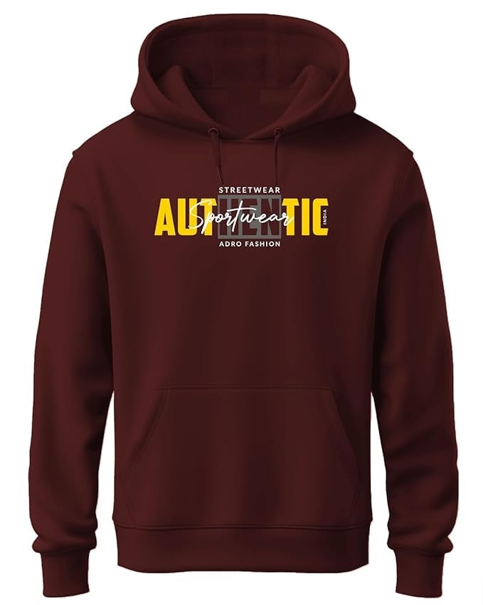 Authentic Men's Hooded Sweatshirt