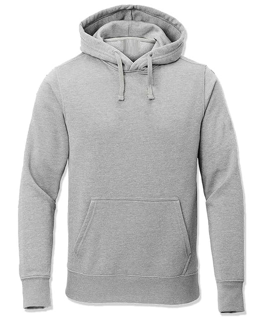 Solid Men's Printed Hooded Sweatshirt