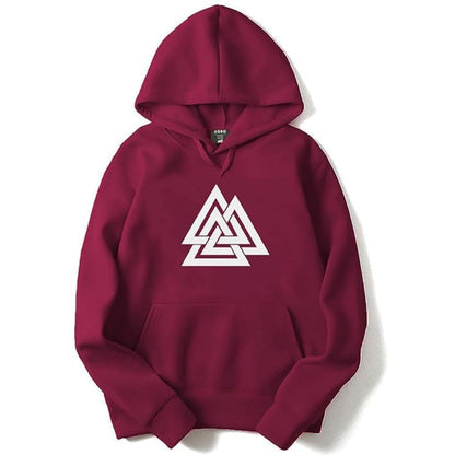 Illuminati Men's Printed Hooded Sweatshirt