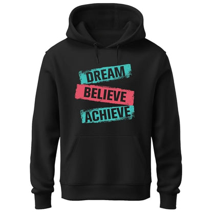 Dream Believe Men's Hooded Sweatshirt