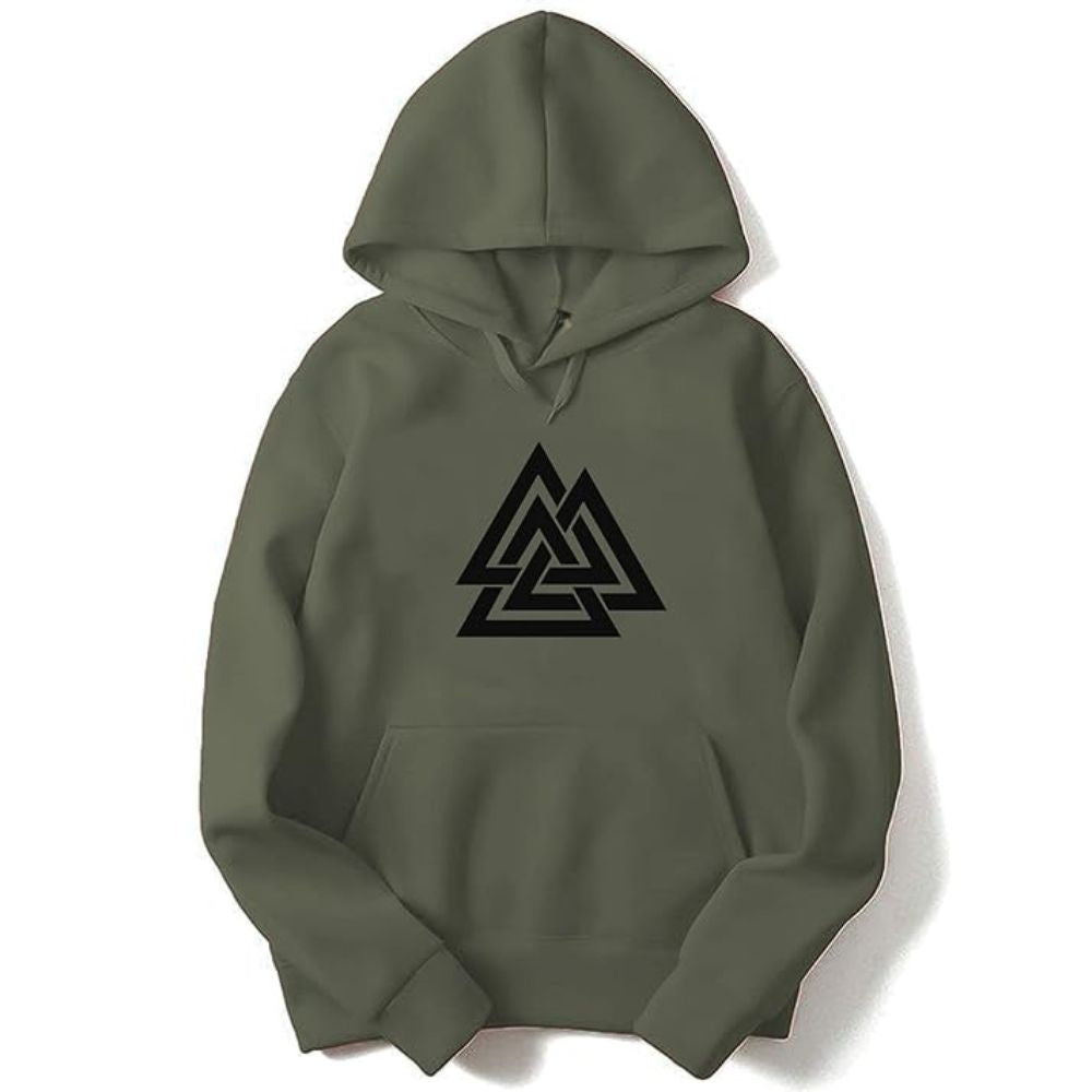 Illuminati Men's Printed Hooded Sweatshirt