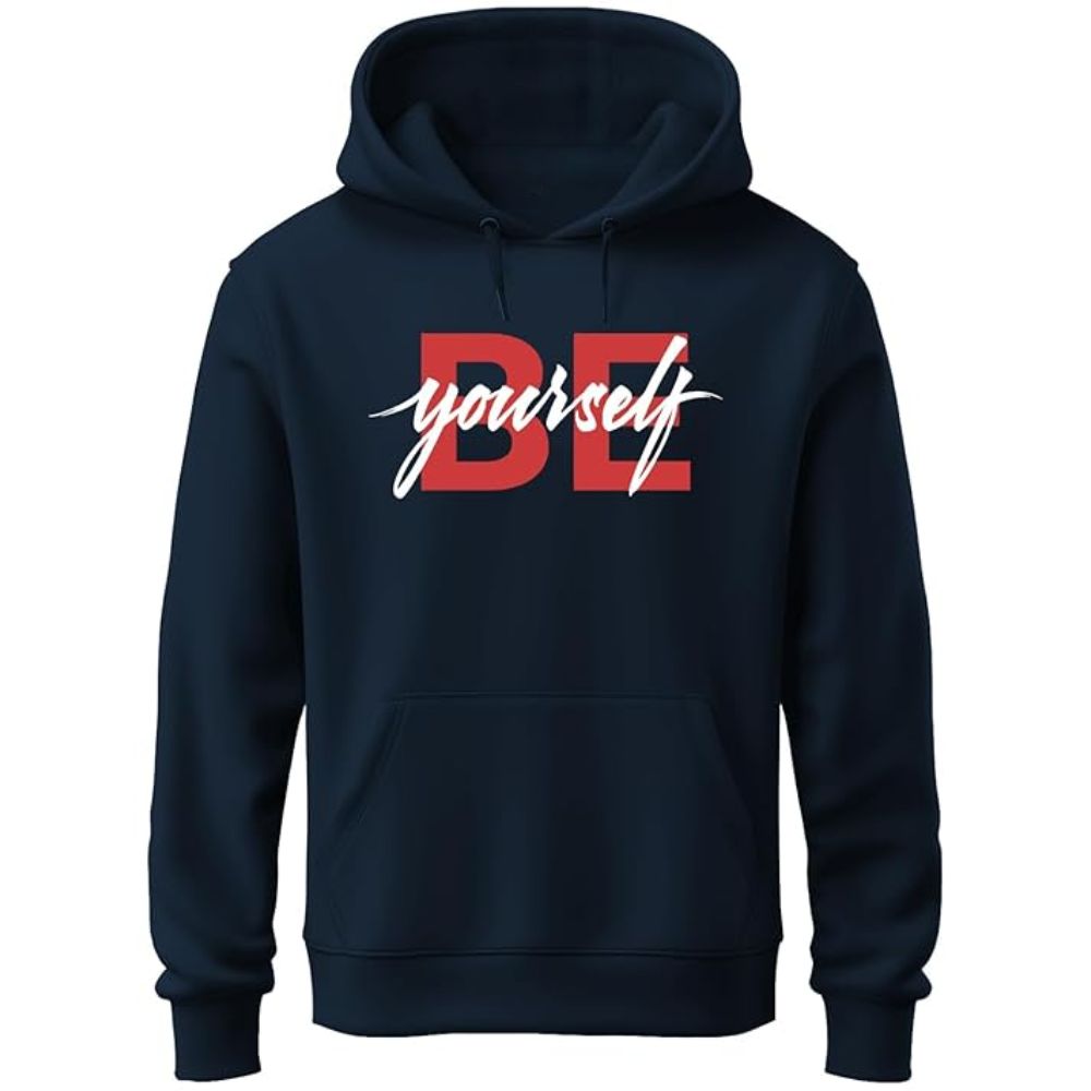 Be Yourself Men's Hooded Sweatshirt