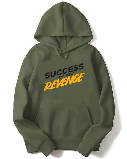 Revenge Men's Printed Hooded Sweatshirt