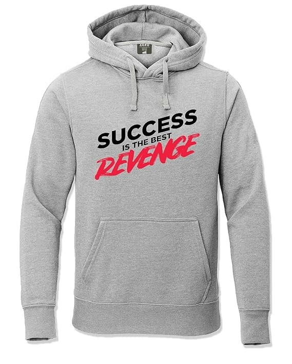 Revenge Men's Printed Hooded Sweatshirt