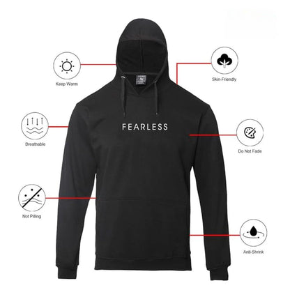 Fearless Men's Hooded Sweatshirt